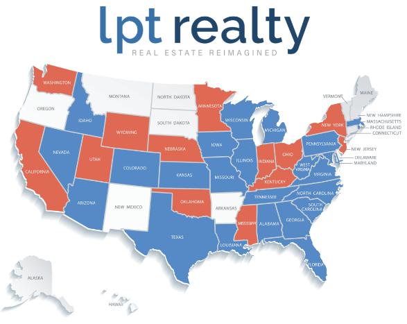 lpt realty US states